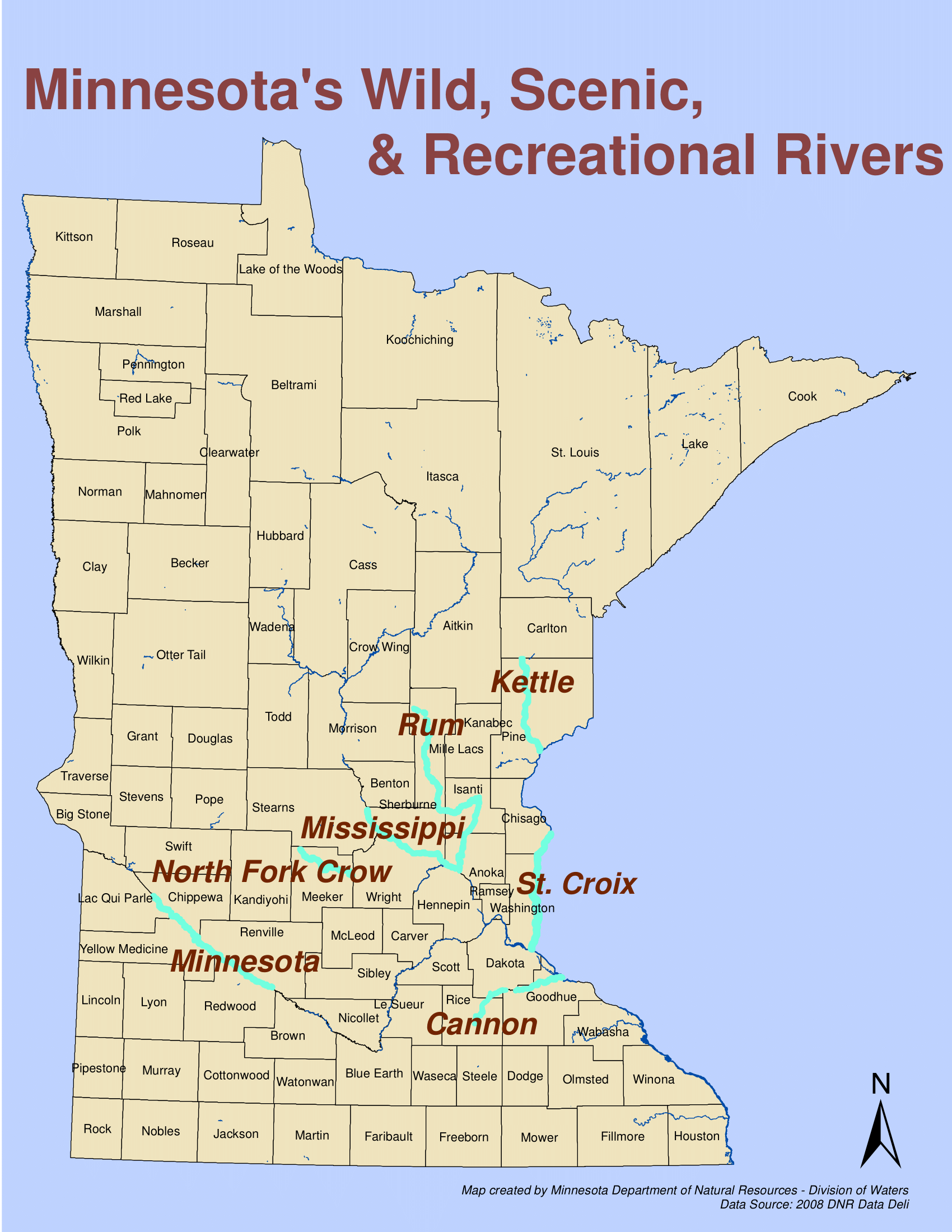 Wild & Scenic River Map-1